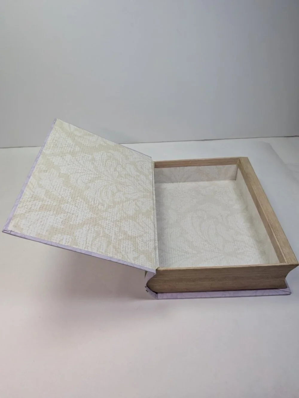 Susan Winget Botanical Gift Box Lot 3pc Lavender Book Hydrangea Peony